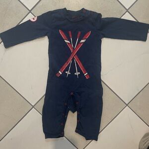 $5/30 Hatley Navy and Red Kids One Piece